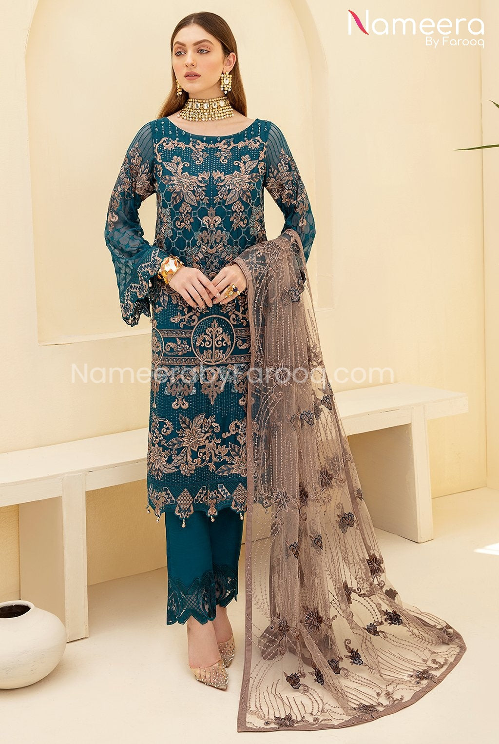 Maryum n Maria Pakistani Gown Dress