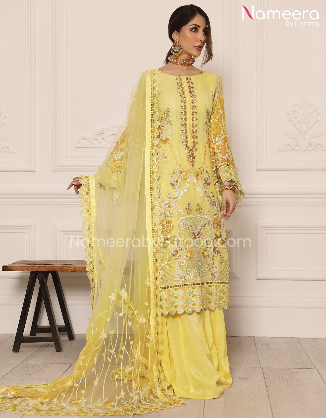 Maryum n Maria Pakistani Sharara