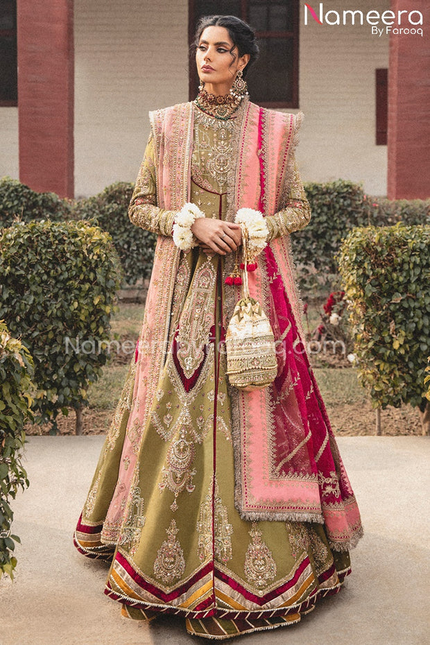 Mehndi Color Dress