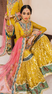 Mehndi Dress Pakistani