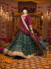 Mehndi Dresses for Bride