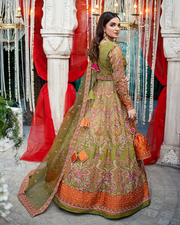 Mehndi Dress Design For Bride Sister/Mehndi Lehenga Design /pakistani Mehndi  Dresses For Girls 2021 - YouTube
