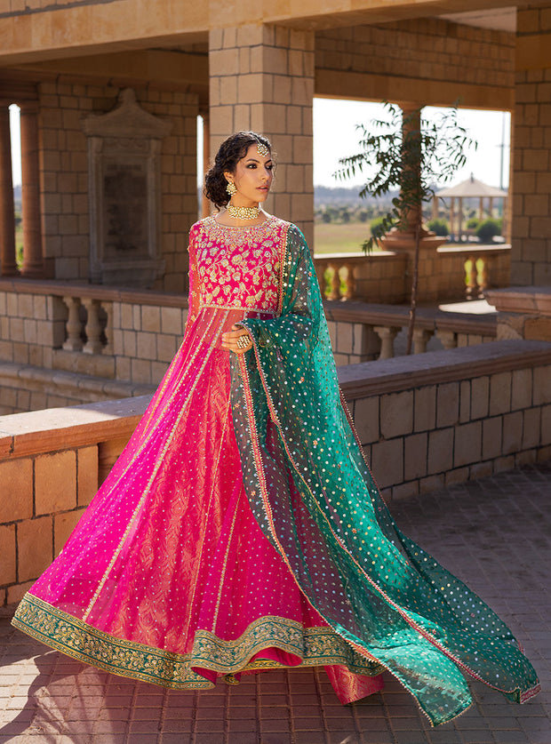 Mehndi Lehenga 