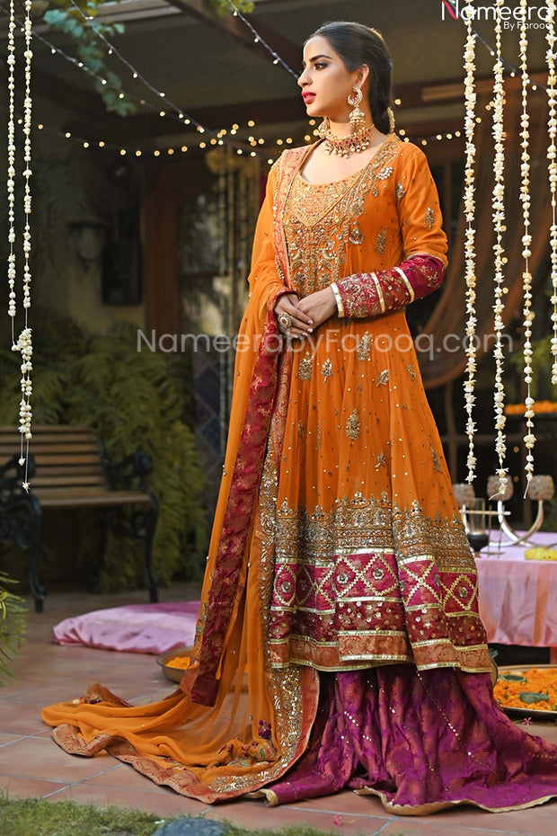Mehndi Lehenga