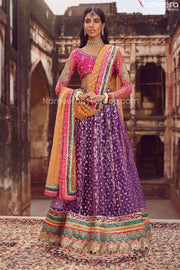 Mehndi Lehenga for Bride