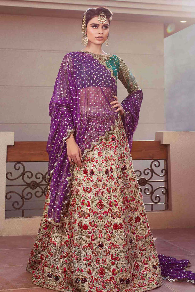 Mehndi Lehnga Choli Outfit in Pretty Colors