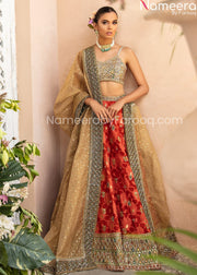 mehndi pakistani bridal dresses