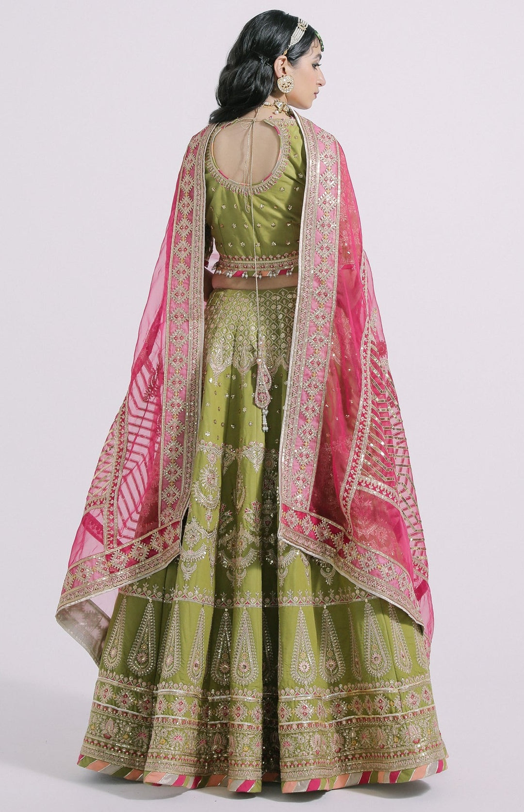 Mint Green Lehenga Choli