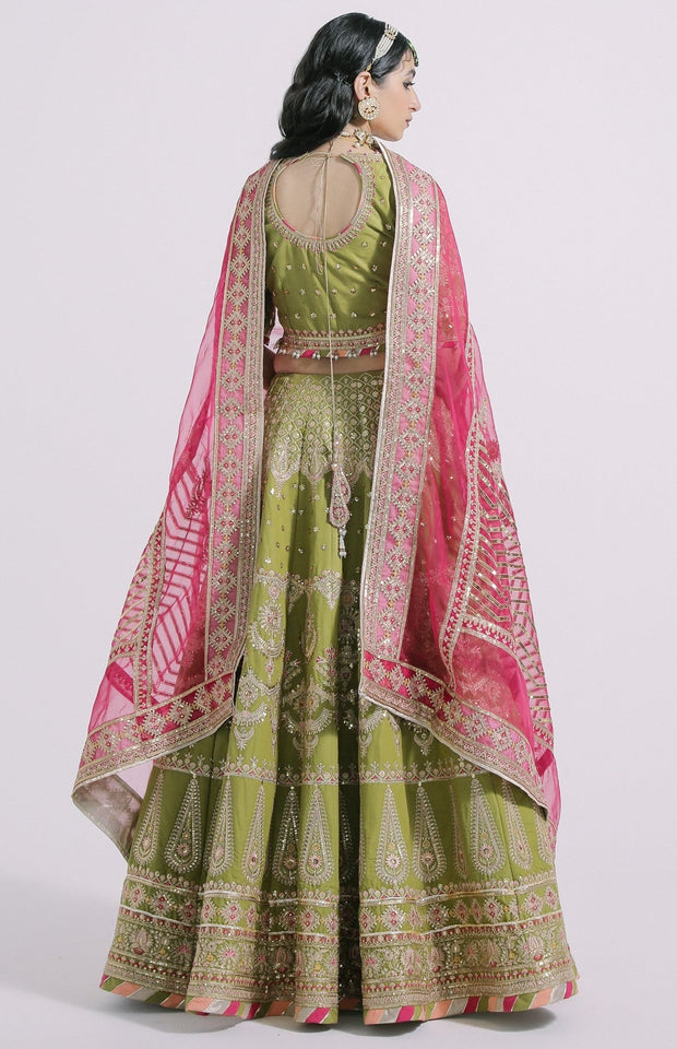 Mint Green Lehenga Choli
