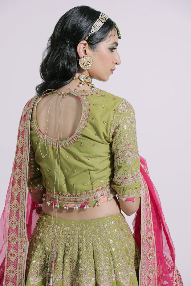 Mint Green Lehnga Choli