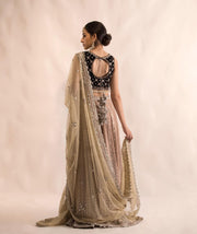 Mirror Work Lehenga Choli Pakistani Bridal Dress