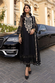 Modern Salwar Kameez in Trendy Black Color