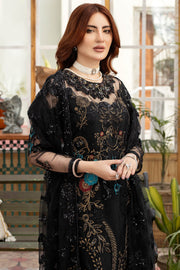 Premium Embroidered Black Salwar Kameez Trousers Pakistani Party Dress 2023