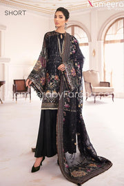 Designer Navy blue dress pakistani 2021