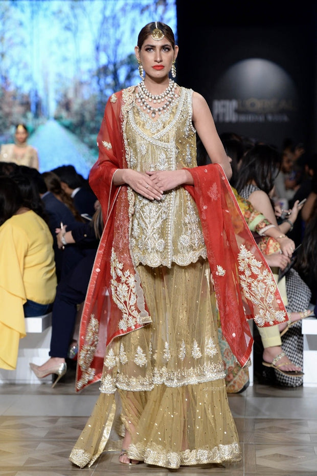 Net Bridal Lehnga Wear for Wedding