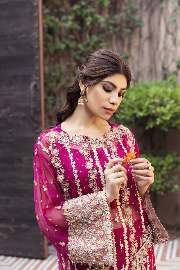 Net Pink Salwar Kameez Pakistani 