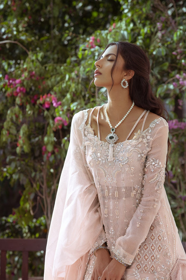Net Ruffled Lehenga