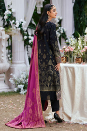 New Elegant Embellished Black Kameez Trousers Pakistani Eid Dress 2023