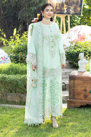 New Embroidered Mint Green Kameez Trousers Pakistani Party Dress