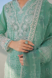 New Long Mint Green Kameez With Trouser Pakistani Dress 2023