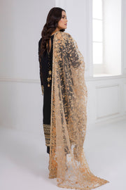 New Pakistani Black Traditional Kameez Salwar Party Wear