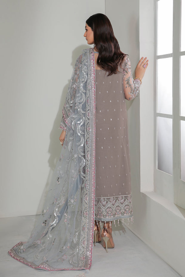 New Pakistani Crimson Traditional Salwar Kameez Party Wear 2023