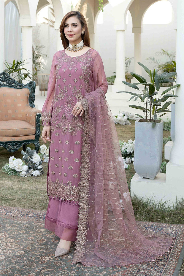 New Pakistani Embroidered Kameez Trousers Wedding Dress 2923