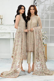 New Pakistani Embroidered Long Kameez with Capri Party Wear