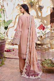 Pink Pakistani Embroidered Kameez Trousers with Dupatta Eid Dress