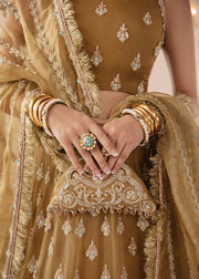 Olive Green Lehenga Choli and Dupatta Dress for Bride Online