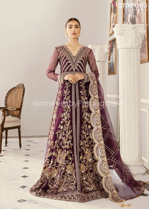 Open Maxi Dress Pakistani Online