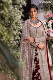 Open Shirt Bridal Dress Online