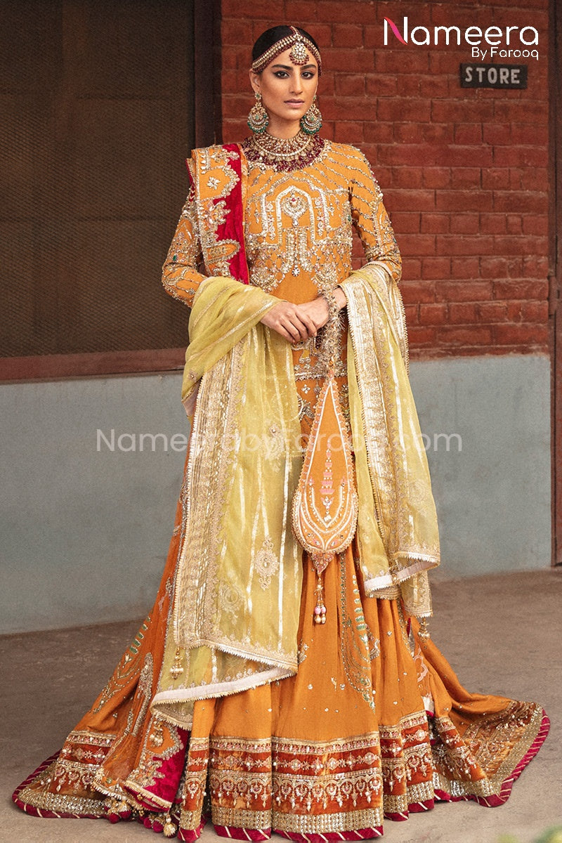 Orange Gharara