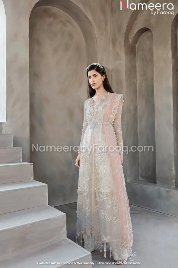 Organza Dress Design in Gown for Wedding Wear Online 2021