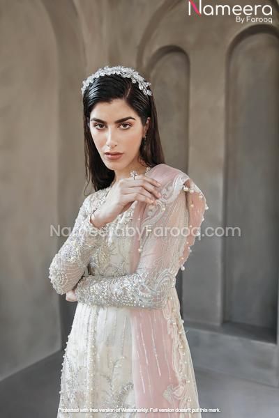 Organza Dress Design in Gown for Wedding Wear