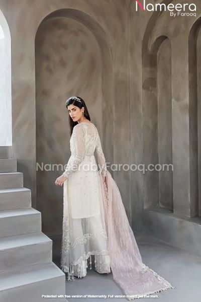 Organza Dress Design in Gown for Wedding Wear