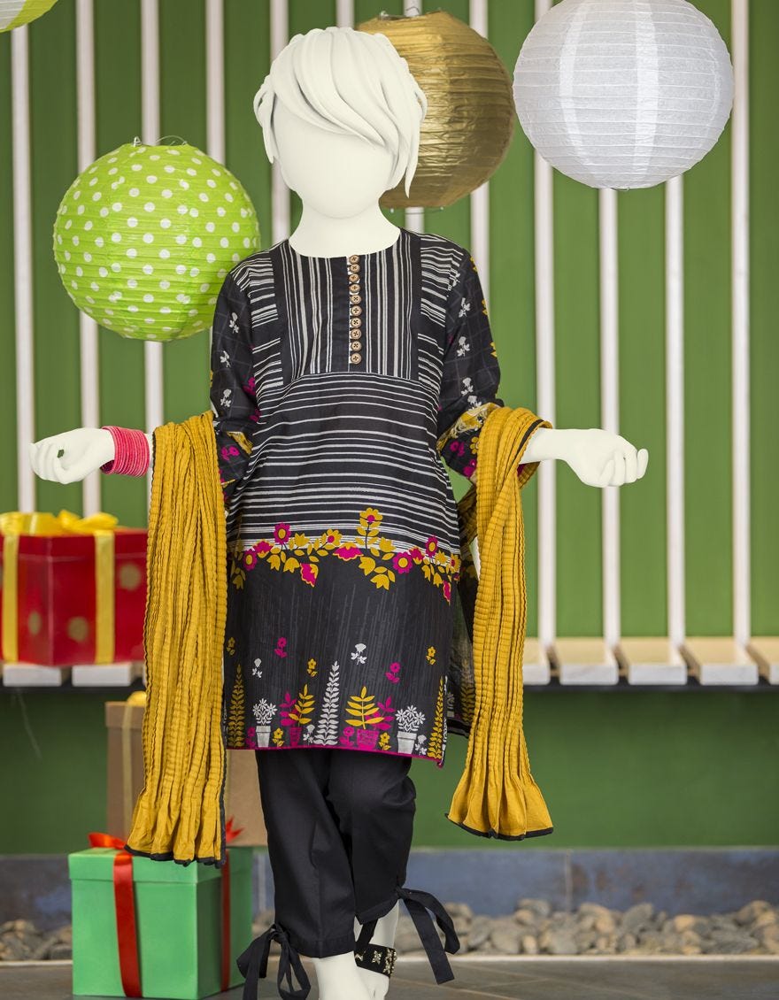 Purchase this baby girl Eid clothes in USA from us – Nameera by Farooq