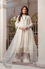 Pakistani A Line Kameez with Trousers and Dupatta Dress