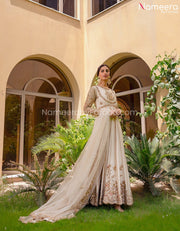 Pakistani Anarkali Dress with Embroidery Online