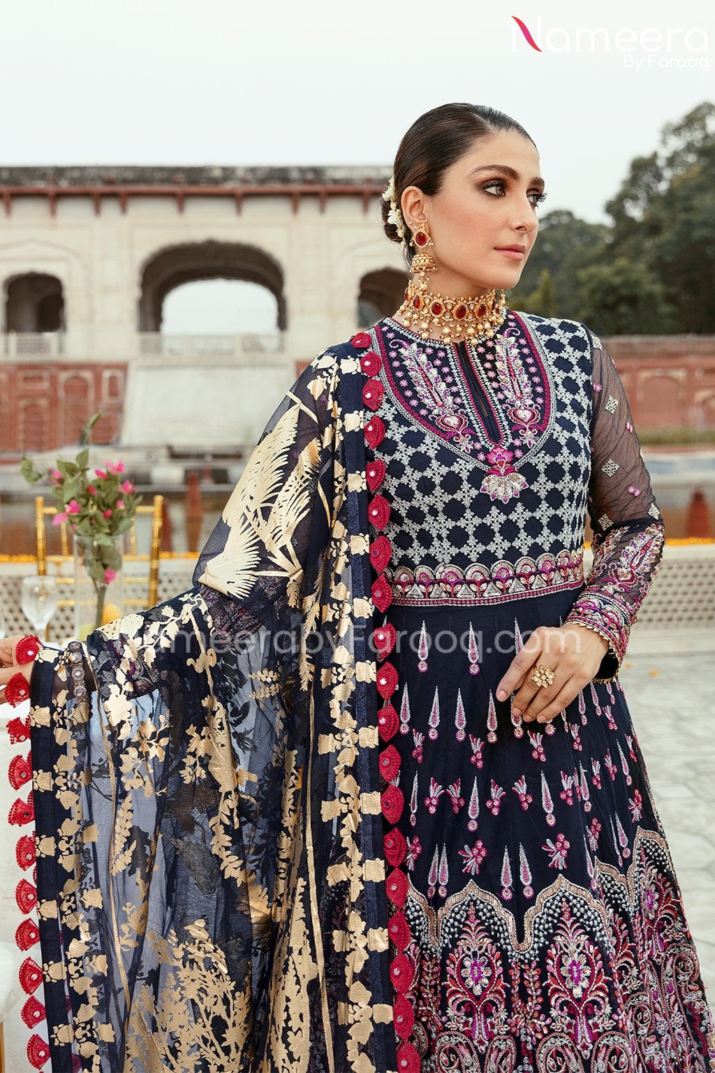 Pakistani Black Dress