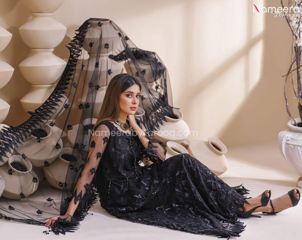 Pakistani Black Dress