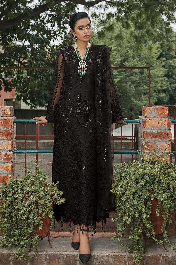 Buy Glamorous Black Sequins Georgette Readymade Party Wear Gown - Zeel  Clothing