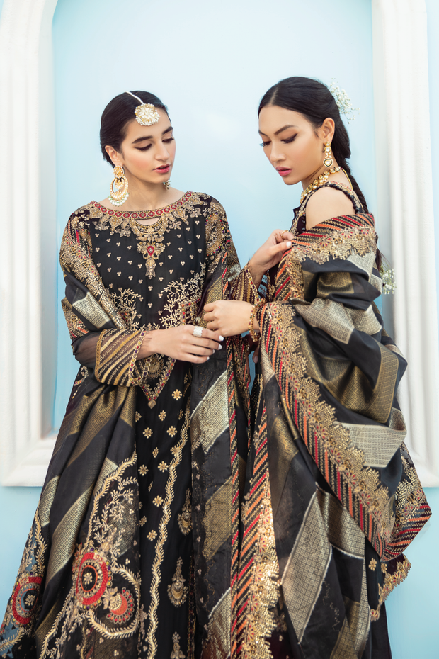 Pakistani Black Dress