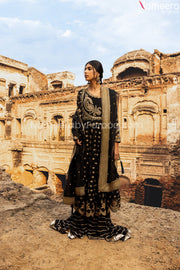Pakistani Black Dress for Girl