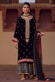 Pakistani Black Salwar Kameez for Ladies Party #PN576