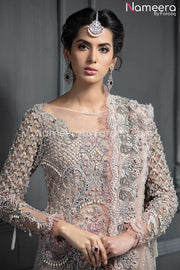 Pakistani Bridal Dress Closeup