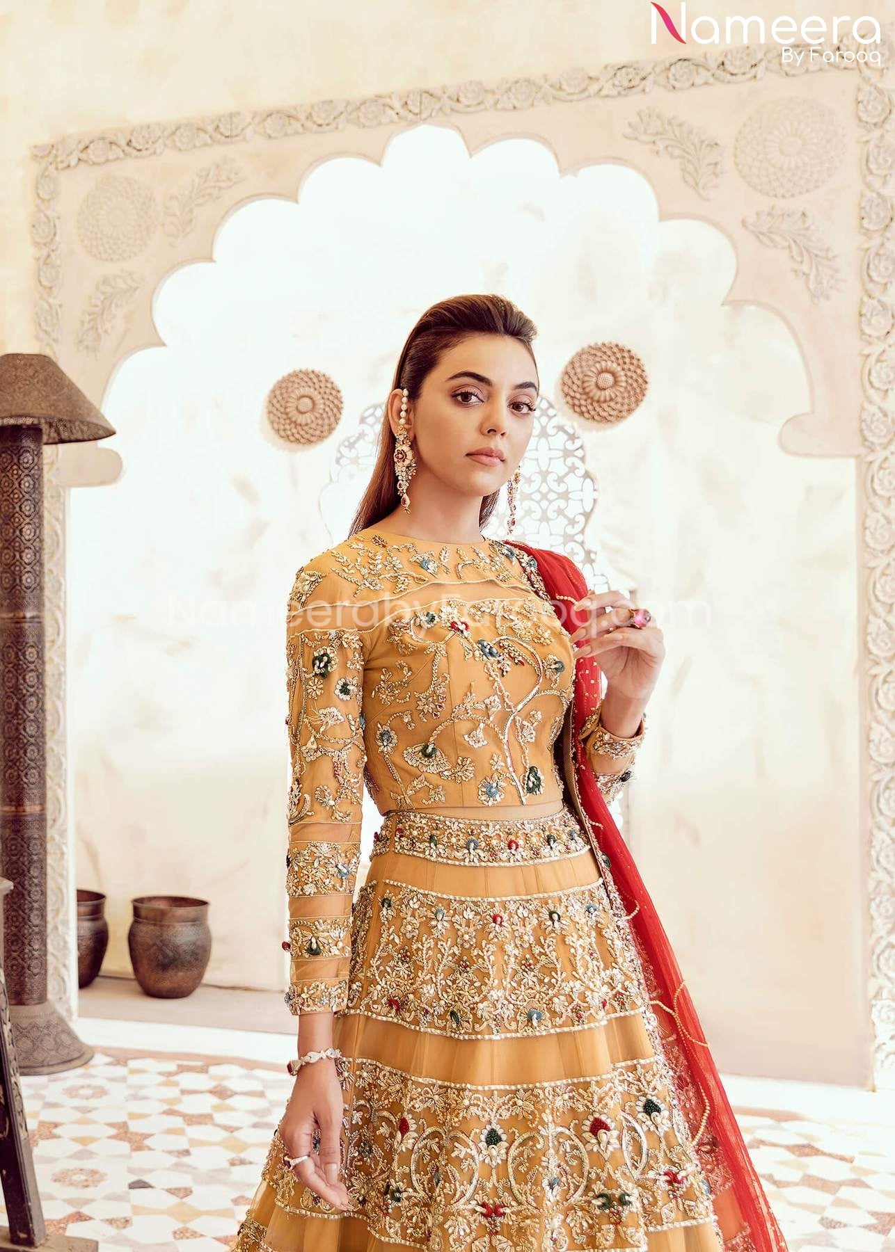 Latest Pakistani Wedding Formal Wear Dress Online For Bride – Nameera ...