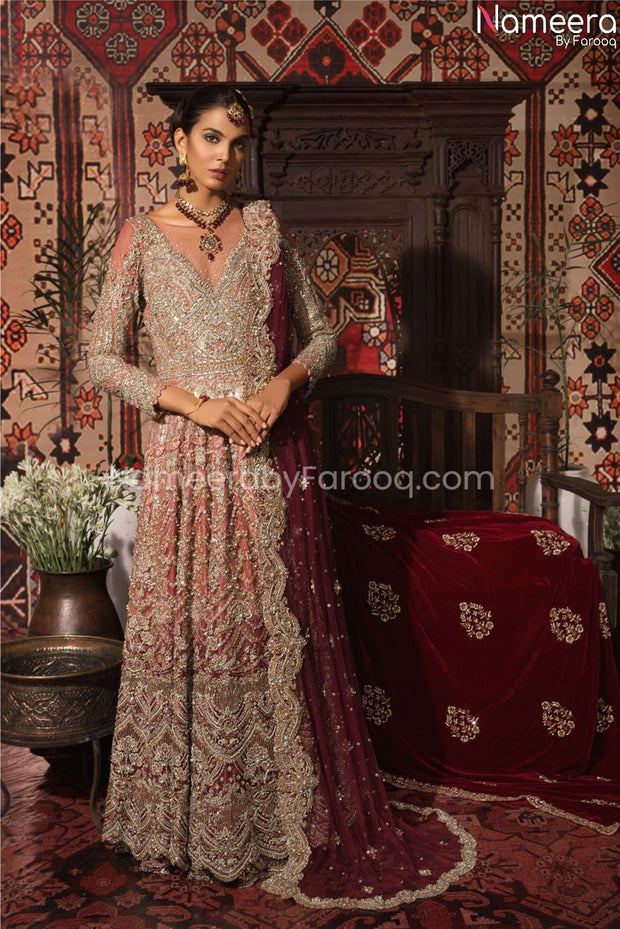 Pakistani Bridal Dresses for Barat Online 2021 Overall Look