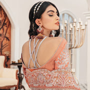 Pakistani Bridal Dress in Lehenga Choli and Dupatta Style
