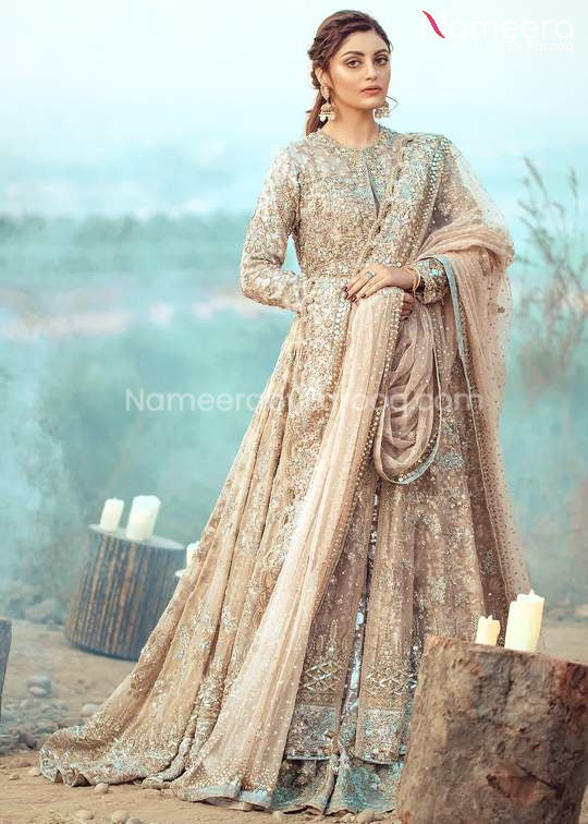 Pakistani Bridal Frock Dress